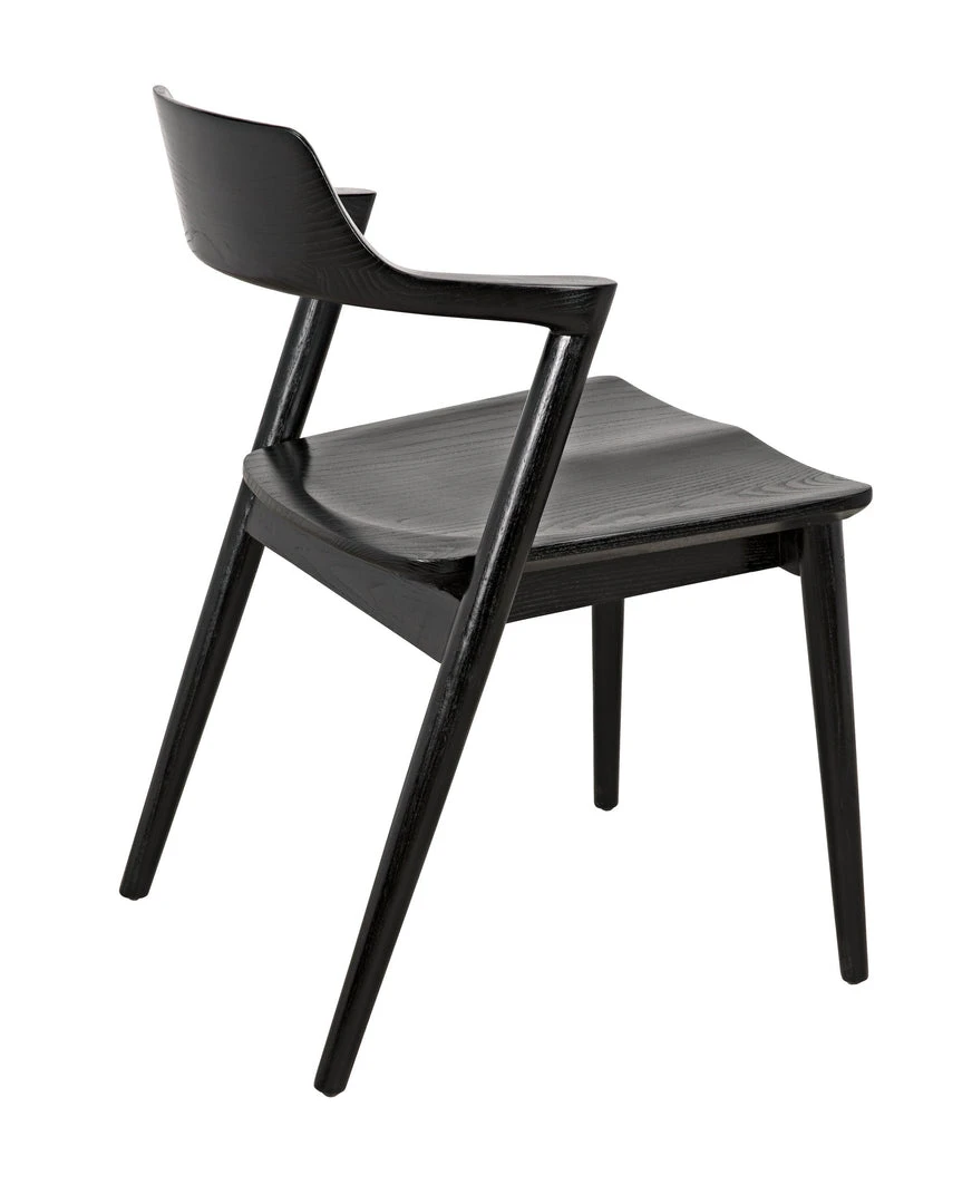 Noir Sora Chair, Charcoal Black 15 Noir Sora Chair, Charcoal Black