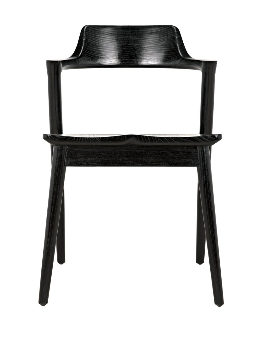 Noir Sora Chair, Charcoal Black 5 Noir Sora Chair, Charcoal Black