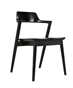Noir Sora Chair, Charcoal Black 20 Noir Sora Chair, Charcoal Black