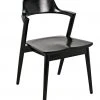 Noir Sora Chair, Charcoal Black
