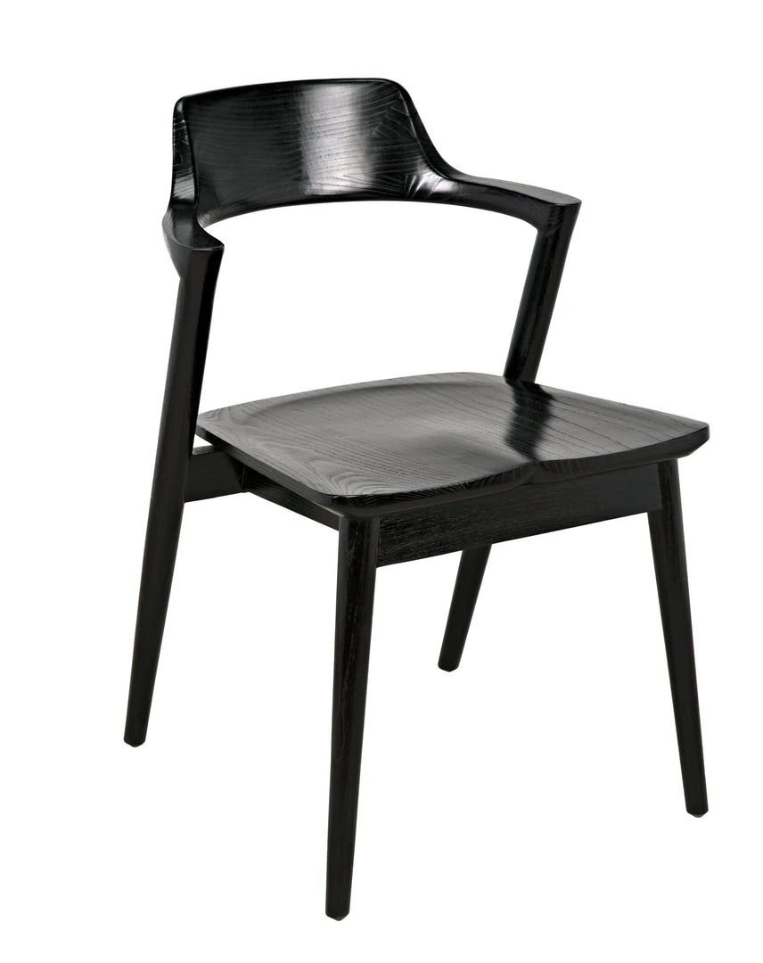 Noir Sora Chair, Charcoal Black 3 Noir Sora Chair, Charcoal Black