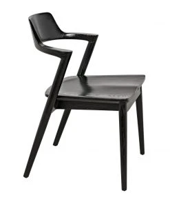 Noir Sora Chair, Charcoal Black 24 Noir Sora Chair, Charcoal Black