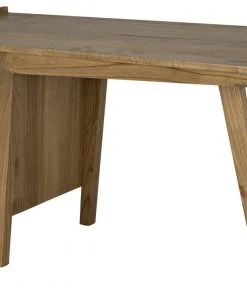 Noir Kennedy Desk, Natural HOME OFFICE