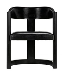 Noir Mccormick Chair, Charcoal Black LIVING ROOM