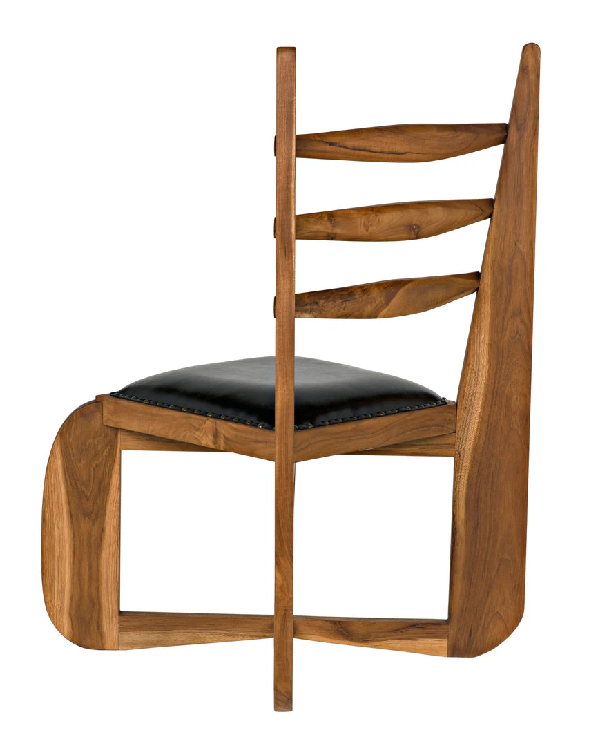 LIVING ROOM Noir Titus Chair, Teak 13 LIVING ROOM Noir Titus Chair, Teak