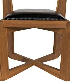 LIVING ROOM Noir Titus Chair, Teak 28 LIVING ROOM Noir Titus Chair, Teak