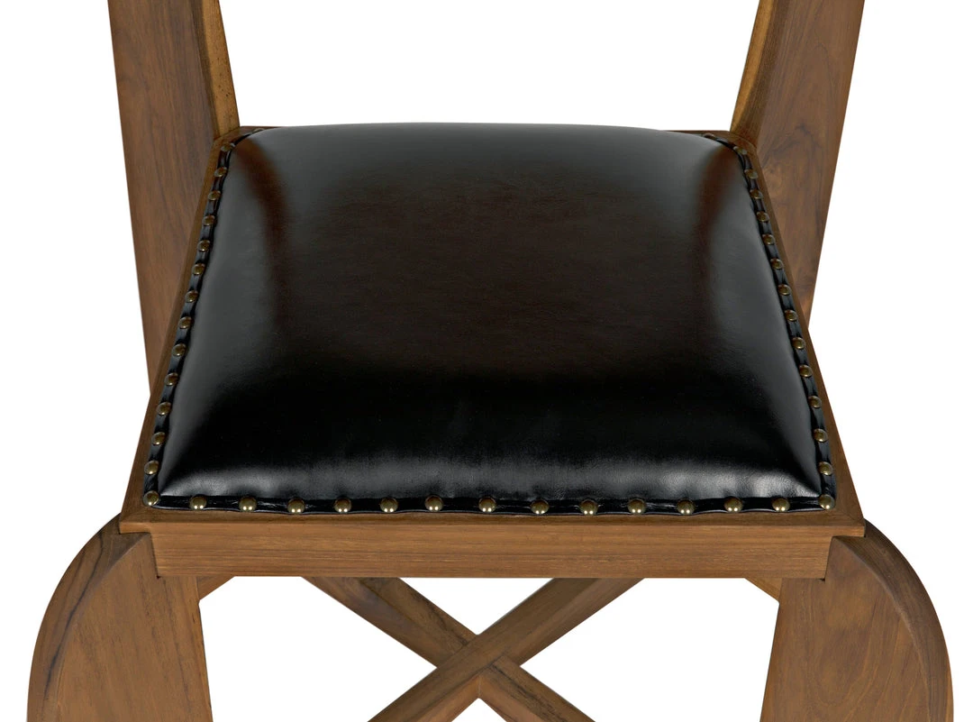 LIVING ROOM Noir Titus Chair, Teak 16 LIVING ROOM Noir Titus Chair, Teak
