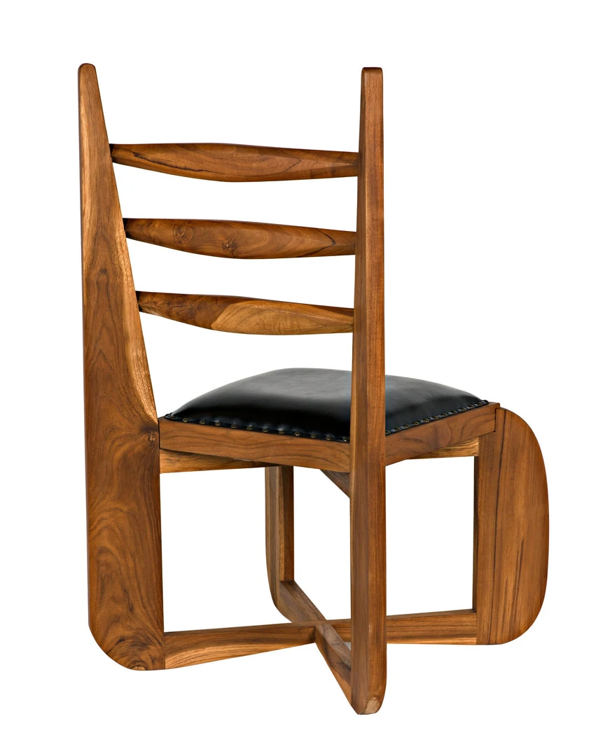 LIVING ROOM Noir Titus Chair, Teak 11 LIVING ROOM Noir Titus Chair, Teak