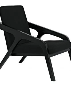 Noir Lamar Chair, Charcoal Black 18 Noir Lamar Chair, Charcoal Black