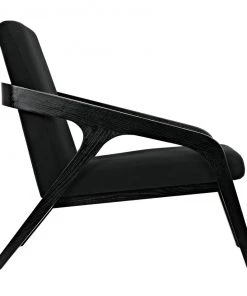 Noir Lamar Chair, Charcoal Black 21 Noir Lamar Chair, Charcoal Black