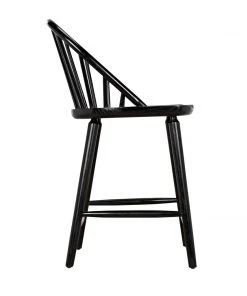 Bar & Counter Stools Noir Gloster Counter Chair, Charcoal Black