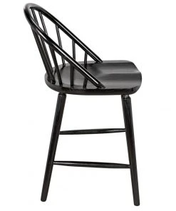 Bar & Counter Stools Noir Gloster Counter Chair, Charcoal Black
