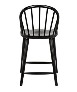 Bar & Counter Stools Noir Gloster Counter Chair, Charcoal Black