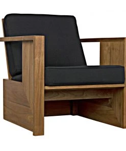 Noir Ungaro Chair, Teak