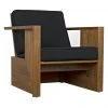 Noir Ungaro Chair, Teak