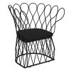 Noir Salamander Chair, Metal Frame LIVING ROOM 2 Noir Salamander Chair, Metal Frame LIVING ROOM