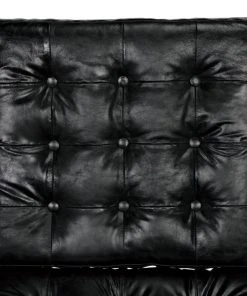 Noir Lauda Chair With Black Leather LIVING ROOM