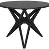 Noir Victor Dining Table, Charcoal Black DINING ROOM