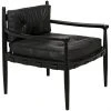 Noir Fogel Lounge Chair, Charcoal Black LIVING ROOM