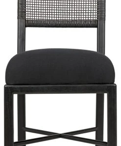 Noir Lobos Chair, Charcoal Black