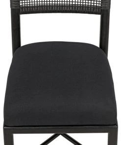Noir Lobos Chair, Charcoal Black