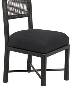 Noir Lobos Chair, Charcoal Black
