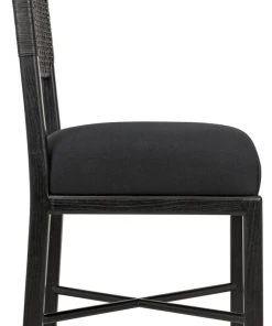 Noir Lobos Chair, Charcoal Black