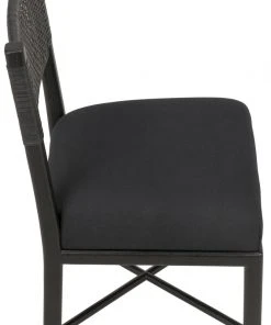 Noir Lobos Chair, Charcoal Black