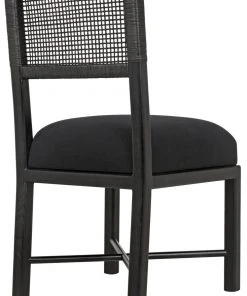 Noir Lobos Chair, Charcoal Black