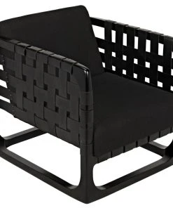 Noir Nebula Charcoal Black Chair LIVING ROOM