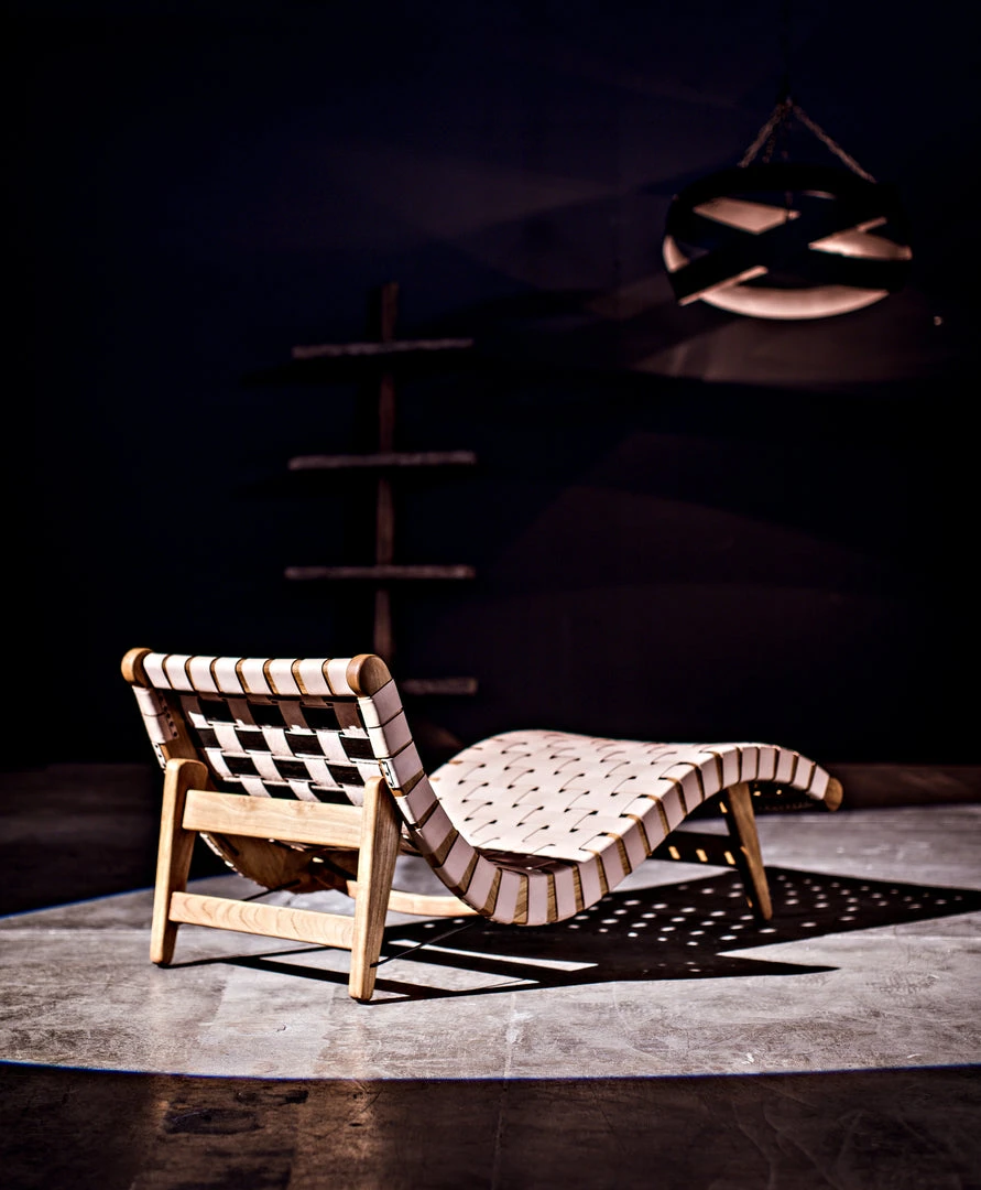 Noir Teak Corado Natural Lounge Chair With Leather LIVING ROOM 5 Noir Teak Corado Natural Lounge Chair With Leather LIVING ROOM