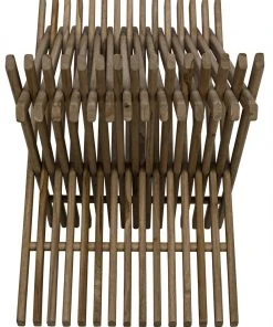 LIVING ROOM Noir Dede Stool, Teak