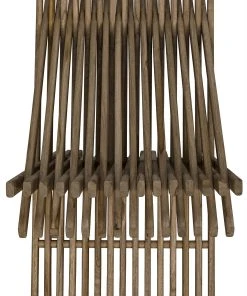 LIVING ROOM Noir Dede Stool, Teak