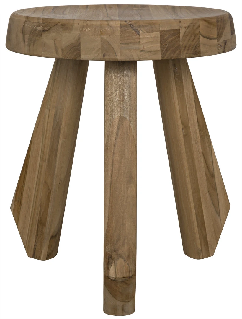 Noir Priam Teak Stool LIVING ROOM 3 Noir Priam Teak Stool LIVING ROOM