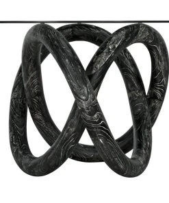 DINING ROOM Noir Zaza Dining Table, Cinder Black