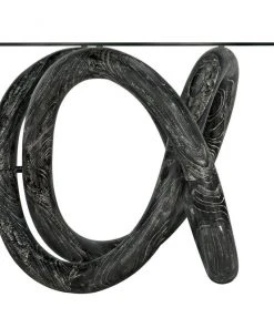 DINING ROOM Noir Zaza Dining Table, Cinder Black