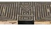 LIVING ROOM Noir Deco Onyx Inlaid Coffee Table With Metal Legs