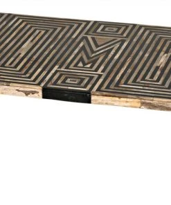 LIVING ROOM Noir Deco Onyx Inlaid Coffee Table With Metal Legs 15 LIVING ROOM Noir Deco Onyx Inlaid Coffee Table With Metal Legs