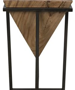 Noir Full Clip Square, Munggur With Iron Base