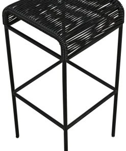 Noir Hitam Barstool With Metal Frame Bar & Counter Stools
