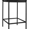 Bar & Counter Stools Noir Hitam Counter Stool With Metal Frame
