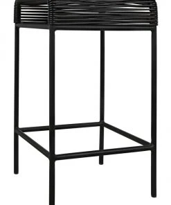 Bar & Counter Stools Noir Hitam Counter Stool With Metal Frame