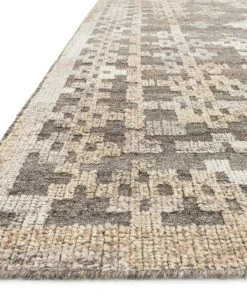 Loloi Akina Hand Woven Charcoal / Taupe Rug RUGS