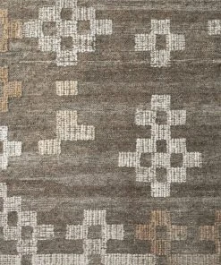 Loloi Akina Hand Woven Charcoal / Taupe Rug RUGS