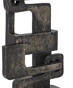 Noir Kubric Sculpture, Aluminum DECOR