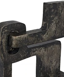 Noir Kubric Sculpture, Aluminum DECOR