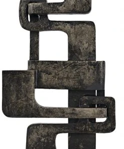 Noir Kubric Sculpture, Aluminum DECOR