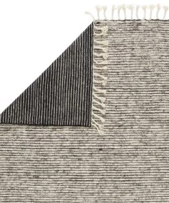 Jaipur Living Alpine Hand-Knotted Stripe White/ Gray Area Rug