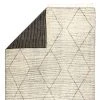RUGS Jaipur Living Ammil Hand-Knotted Trellis Cream/ Black Area Rug