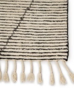 RUGS Jaipur Living Ammil Hand-Knotted Trellis Cream/ Black Area Rug